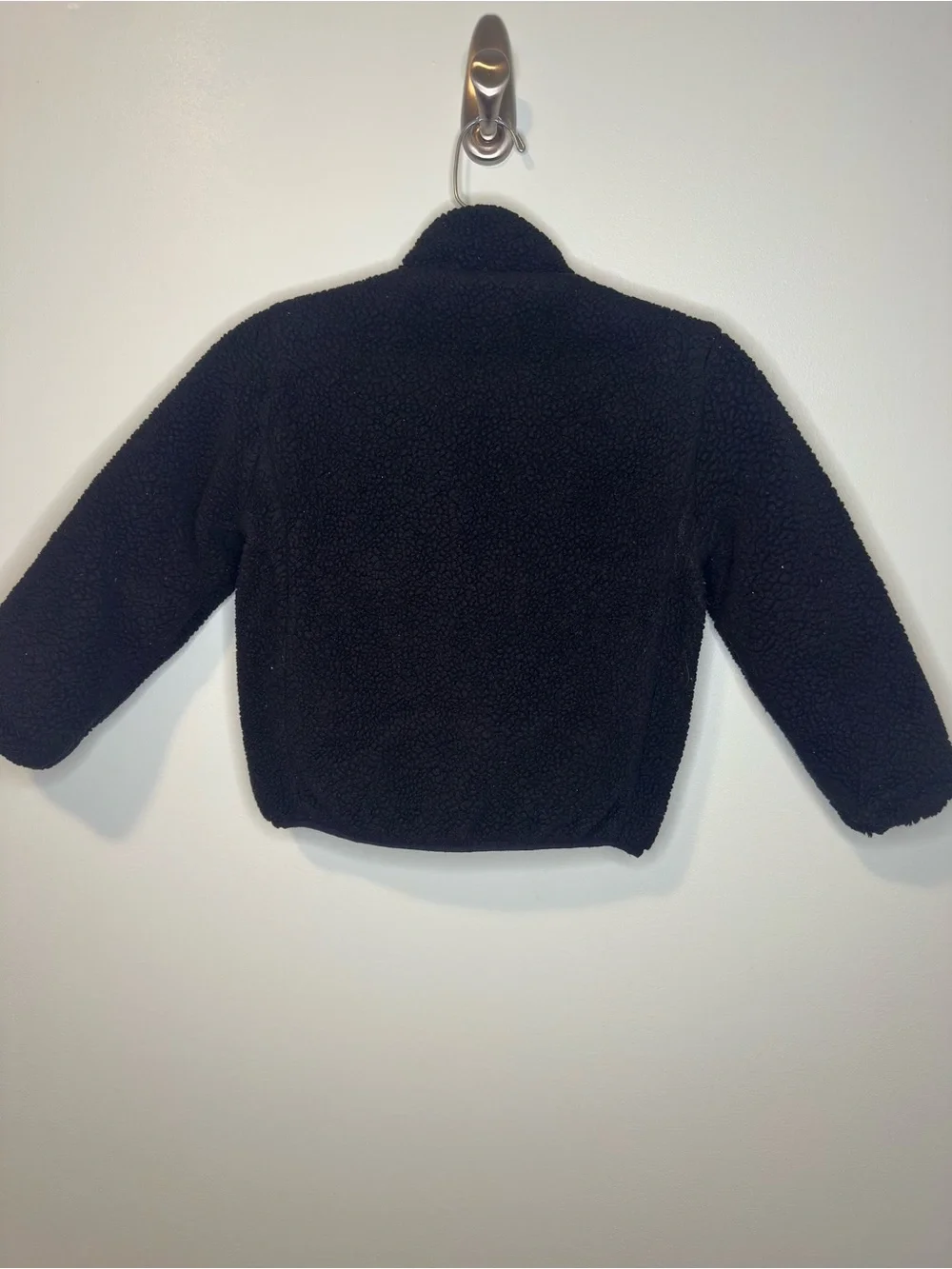 Member's Mark Boys Gray & Black Reversible Full-Zip Fleece Jacket
